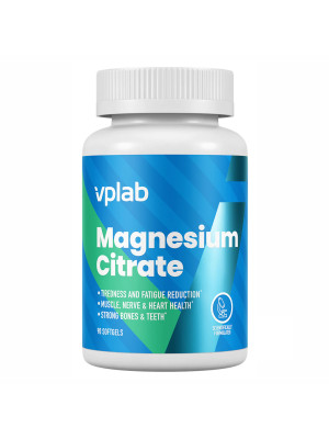 VPLab Magnesium Citrate - 90 softgels Фото 1