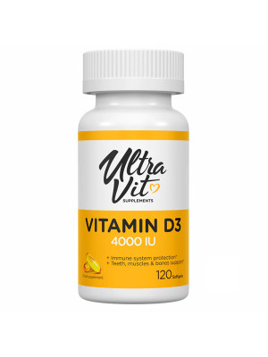 VPLab Vitamin D3 4000 IU - 120 capsules Фото 1