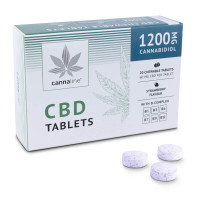 CBD Chewable Tablets with Vitamin B - 1200mg (20pcs) Фото 1