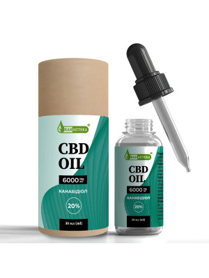 CBD Oil Isolate 6000mg (30ml) Фото 1