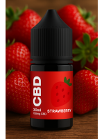CBD Vape Liquid - Strawberry (30ml) Фото 1