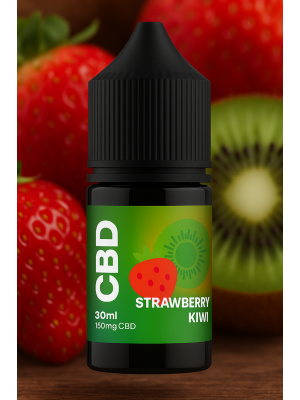 CBD Vape Liquid - Strawberry Kiwi (30ml) Фото 1