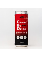 CBD Напиток CannaBeDrink Energy Cola 330мл (50мг) Фото 1