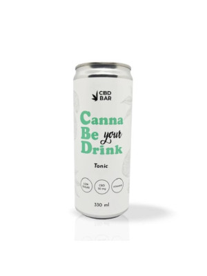 CBD Напиток CannaBeDrink TONIC 330мл (50мг) Фото 1