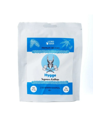 CBD Джерки Індичка Hugge Premium (КБД 75 мг + Терпени конопель + Магній) 45г Фото 1