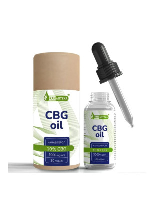 Масло CBD+CBG 10% (КБД 3000мг) 30мл Фото 1