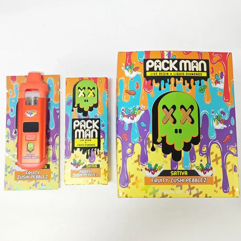 Одноразова вейп ручка Packman 2мл для дистилятів з дисплеєм (порожня) фото 3